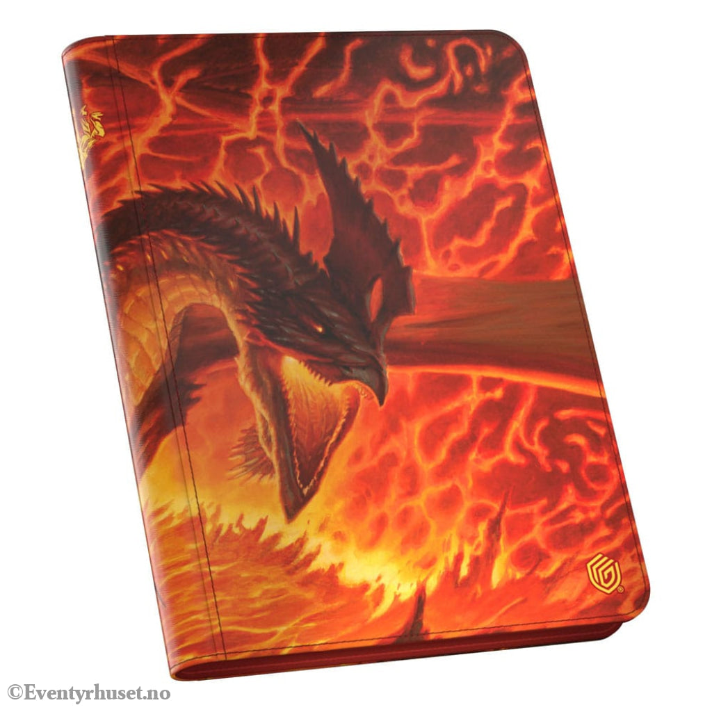 Ultimate Guard Zipfolio 360 Xenoskin Magic: The Gathering ’Tarkir: Dragonstorm’ - Magmatic Hellkite Storage & Protection