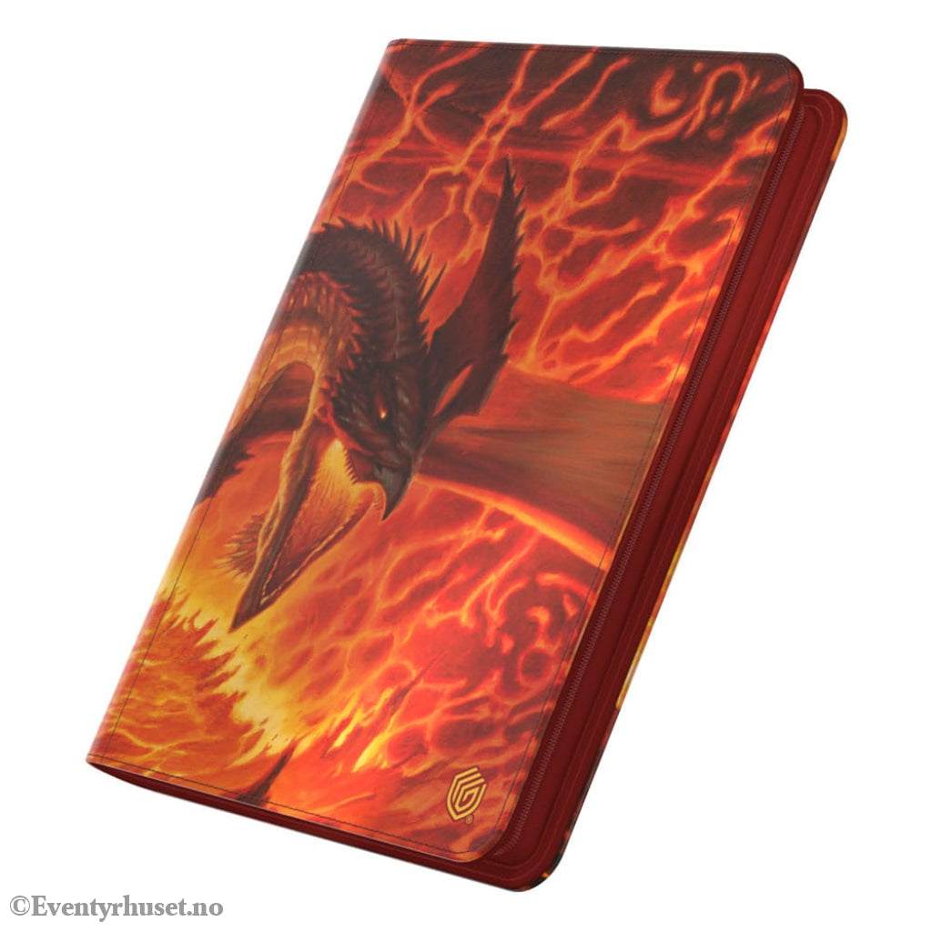 Ultimate Guard Zipfolio 360 Xenoskin Magic: The Gathering ’Tarkir: Dragonstorm’ - Magmatic Hellkite Storage & Protection