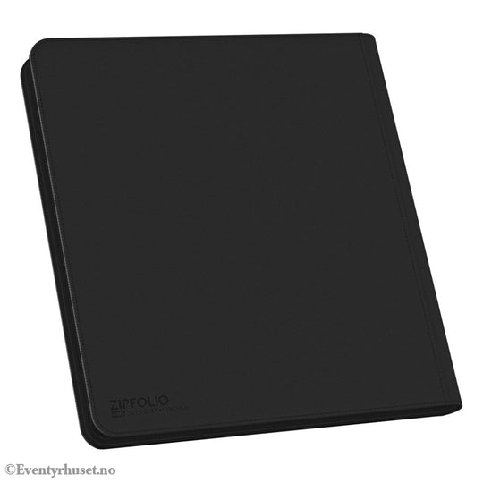 Ultimate Guard Zipfolio 480 24-Pocket Xenoskin - Black Storage & Protection