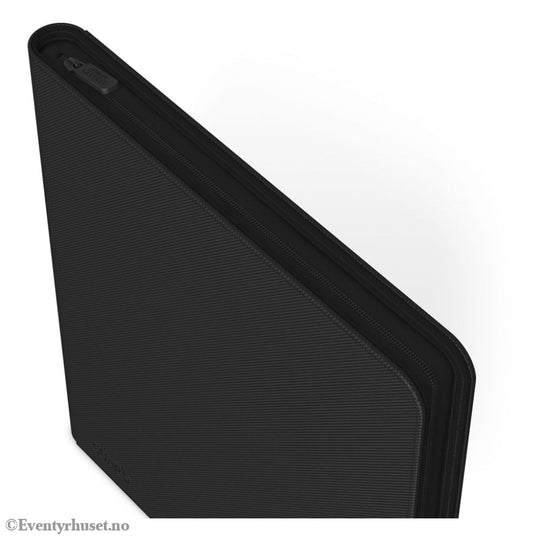 Ultimate Guard Zipfolio 480 24-Pocket Xenoskin - Black Storage & Protection