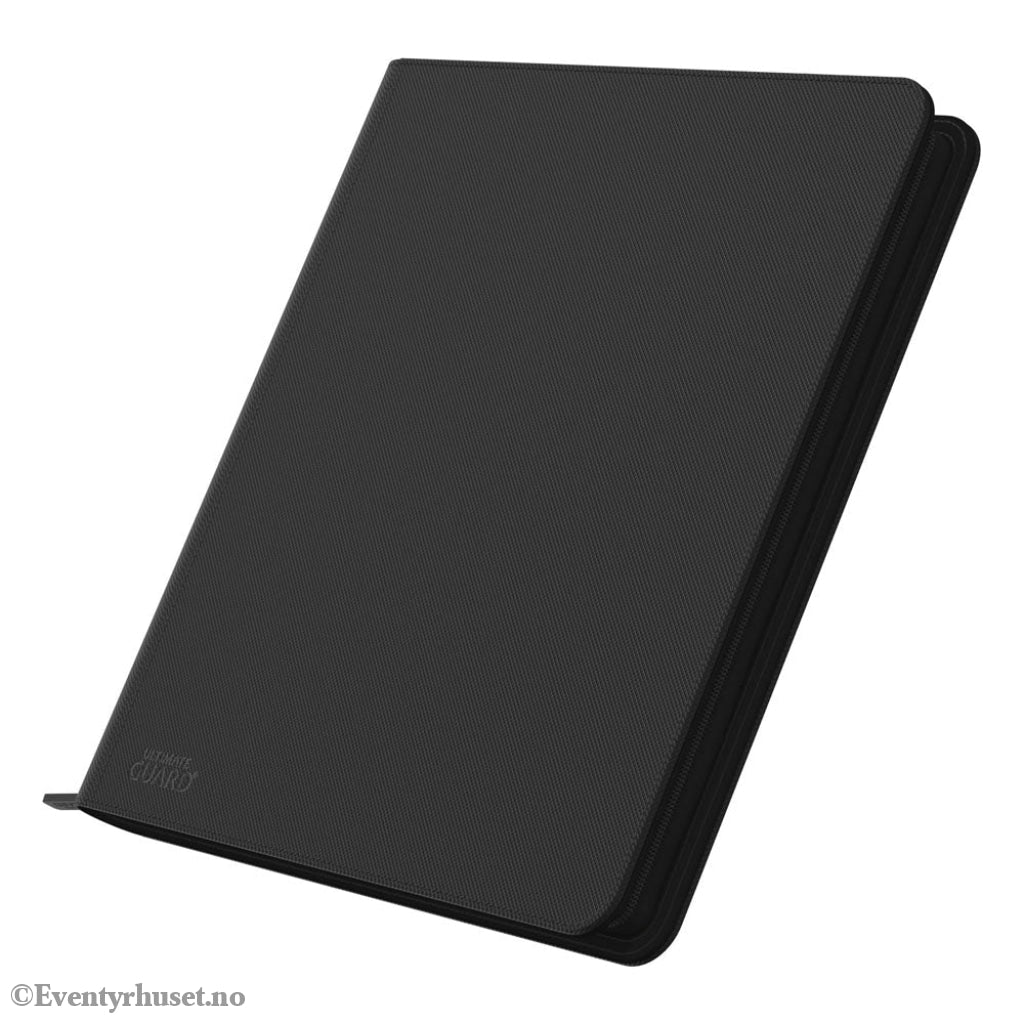 Ultimate Guard Zipfolio 480 24-Pocket Xenoskin - Black Storage & Protection