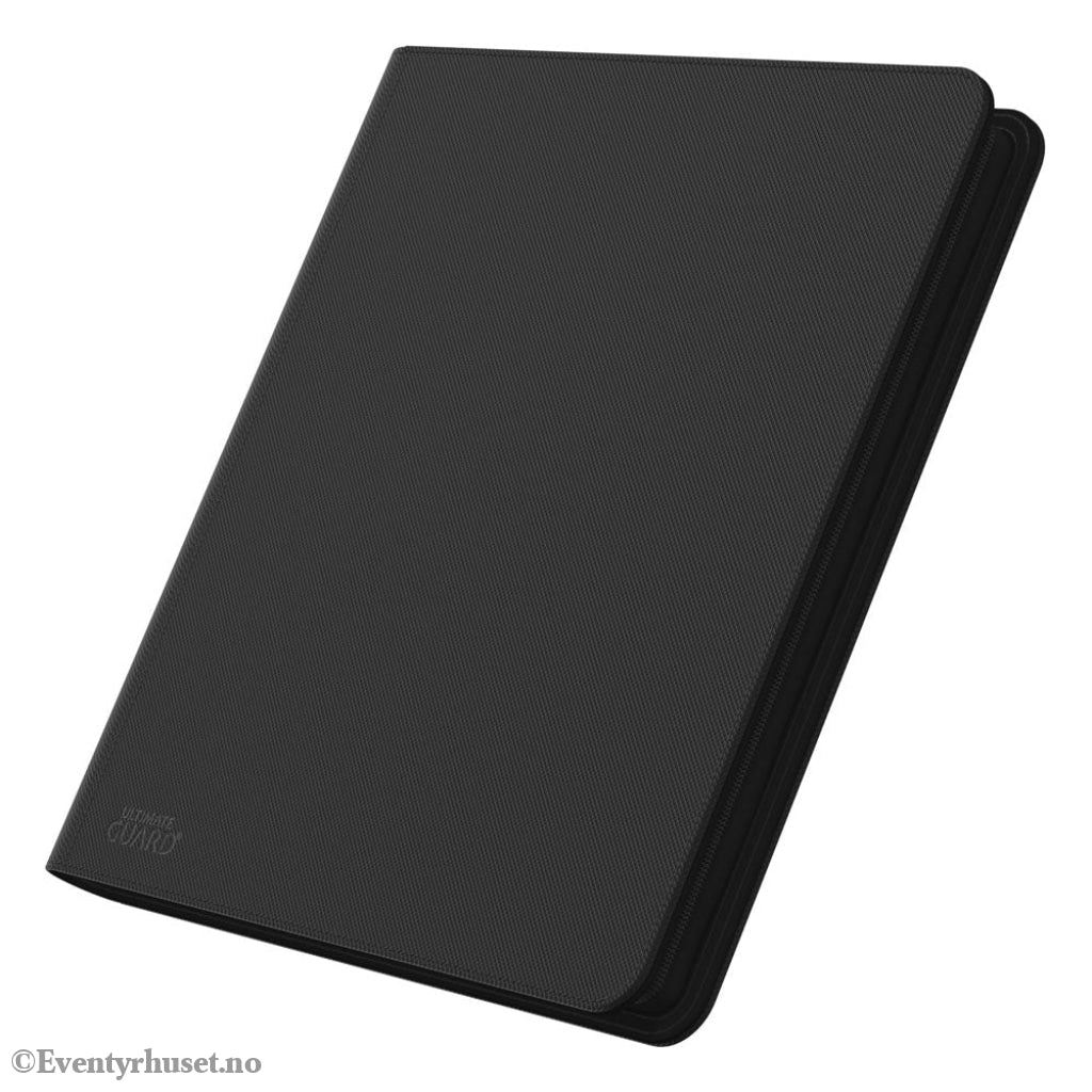 Ultimate Guard Zipfolio 480 24-Pocket Xenoskin - Black Storage & Protection