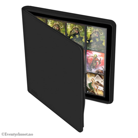 Ultimate Guard Zipfolio 480 24-Pocket Xenoskin - Black Storage & Protection
