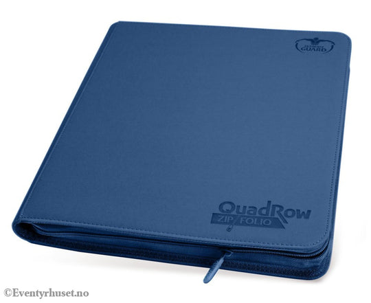 Ultimate Guard Zipfolio 480 24-Pocket Xenoskin - Blue Storage & Protection
