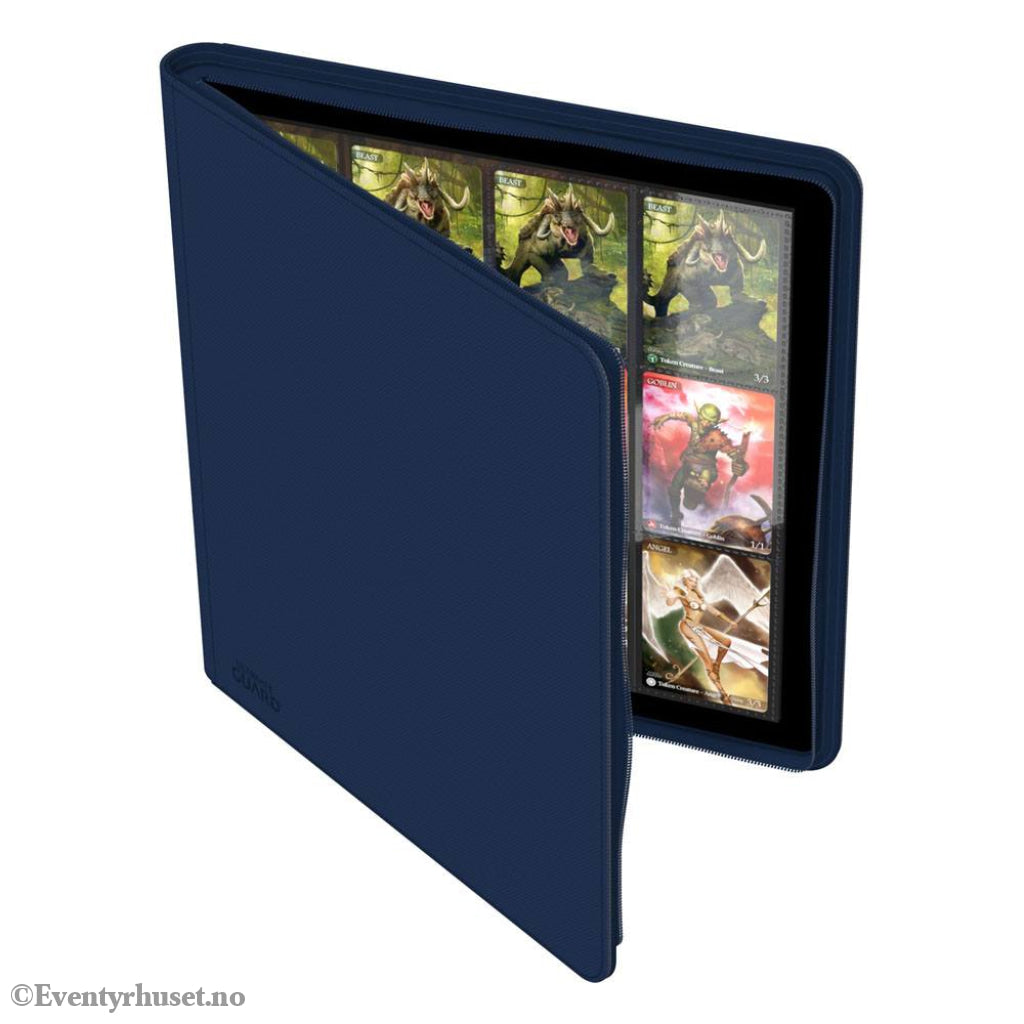 Ultimate Guard Zipfolio 480 24-Pocket Xenoskin - Blue Storage & Protection
