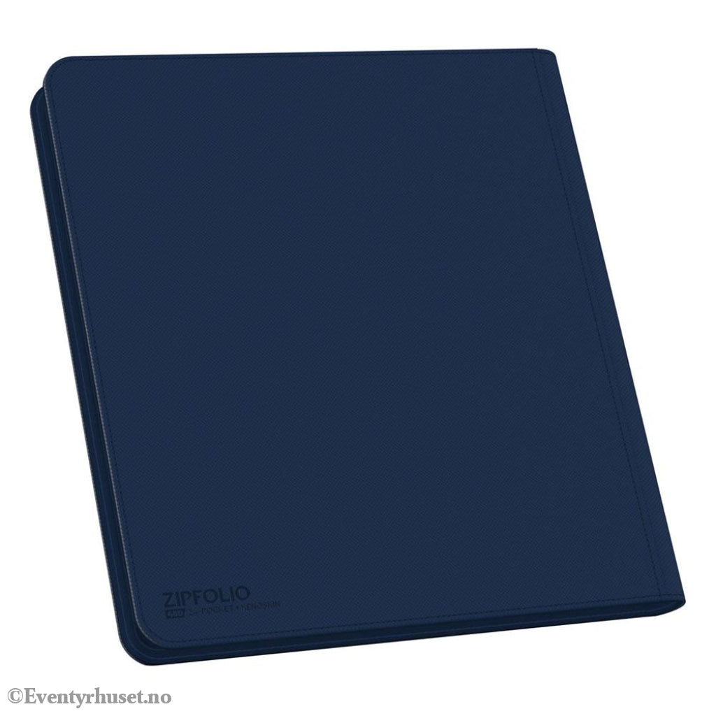Ultimate Guard Zipfolio 480 24-Pocket Xenoskin - Blue Storage & Protection