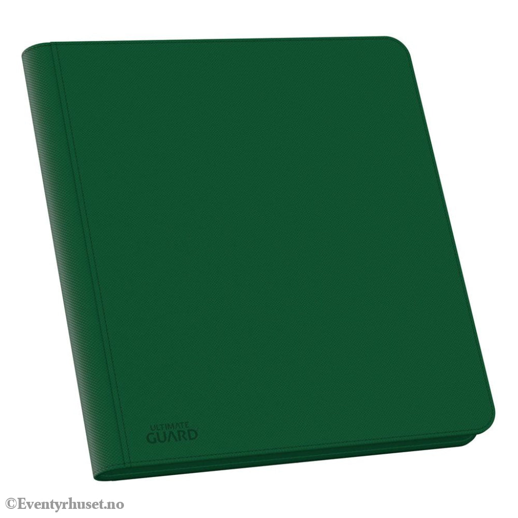 Ultimate Guard Zipfolio 480 24-Pocket Xenoskin - Green Storage & Protection