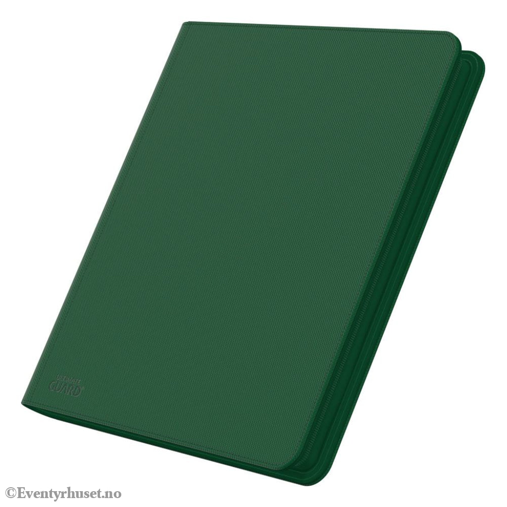 Ultimate Guard Zipfolio 480 24-Pocket Xenoskin - Green Storage & Protection