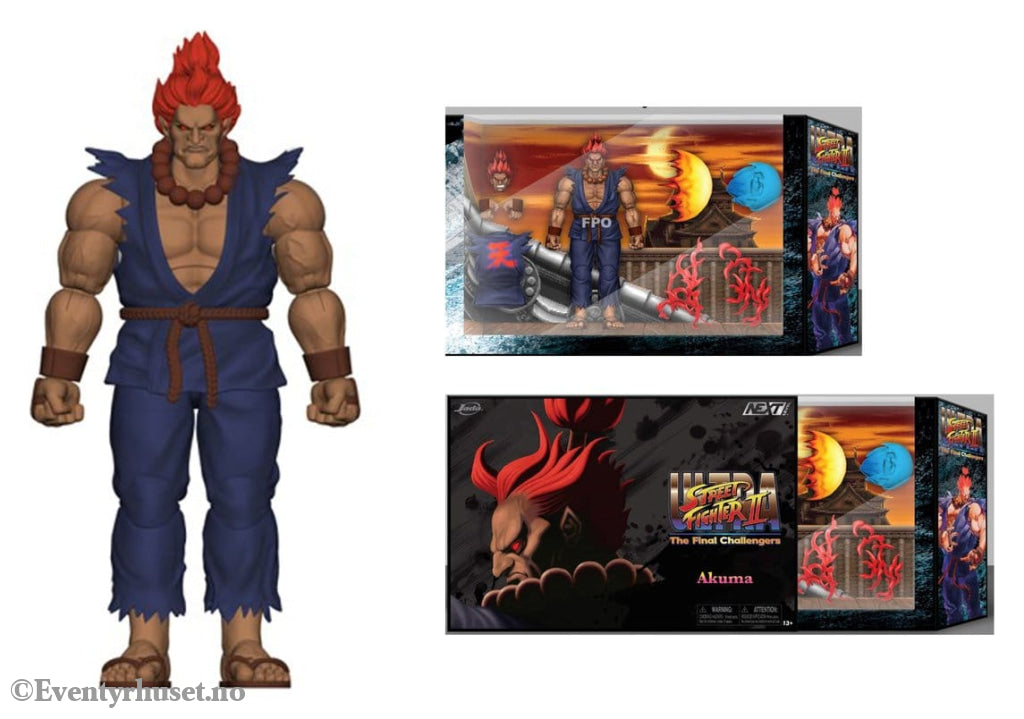 Ultra Street Fighter II: The Final Challengers Action Figure 1/12 Akuma 15 cm Actionfigur