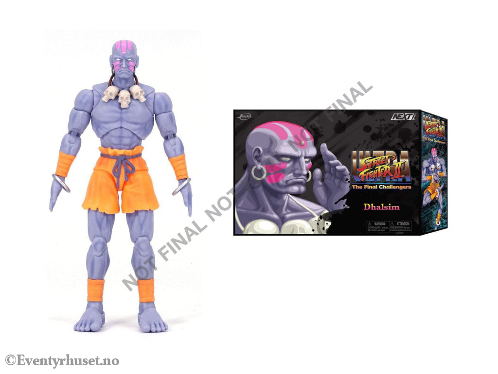 Ultra Street Fighter II: The Final Challengers Action Figure 1/12 Dhalsim Deluxe 15 cm. Mint In Sealed Box (MISB)!
