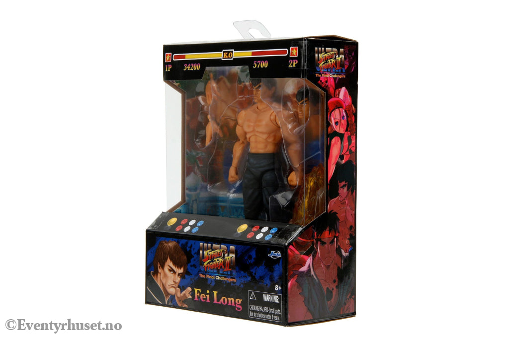 Ultra Street Fighter II: The Final Challengers Action Figure 1/12 Fei-Long 15 cm. Mint In Sealed Box (MISB)! Actionfigur