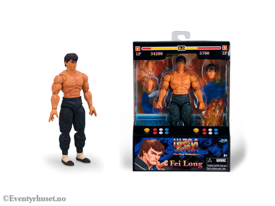 Ultra Street Fighter II: The Final Challengers Action Figure 1/12 Fei-Long 15 cm. Mint In Sealed Box (MISB)! Actionfigur