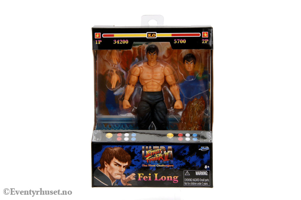 Ultra Street Fighter II: The Final Challengers Action Figure 1/12 Fei-Long 15 cm. Mint In Sealed Box (MISB)! Actionfigur
