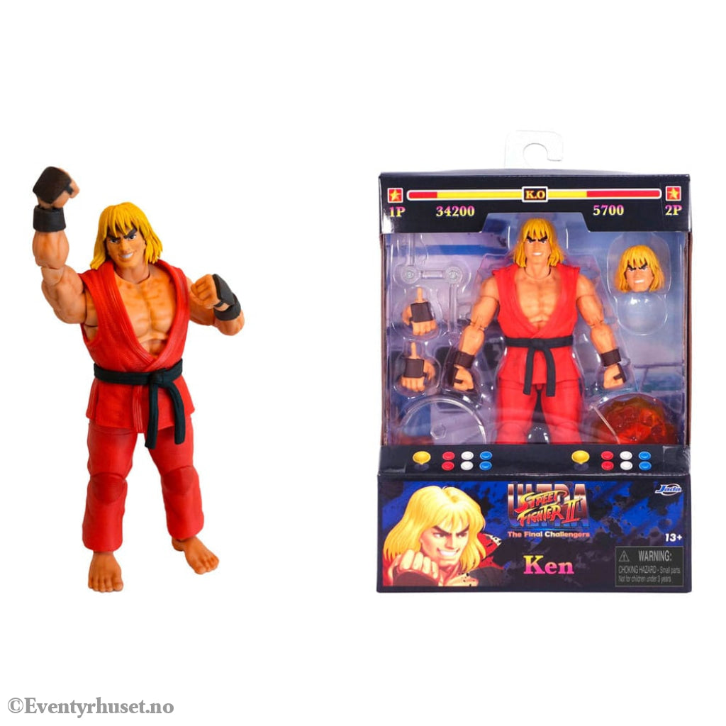 Ultra Street Fighter II: The Final Challengers Action Figure 1/12 Ken 15 cm Toys