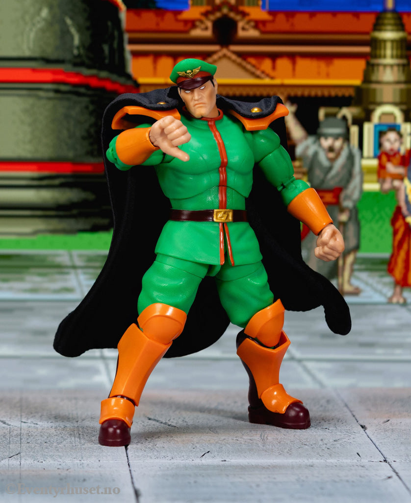 Ultra Street Fighter II: The Final Challengers Action Figure 1/12 M. Bison Deluxe 15 cm. Mint In Sealed Box (MISB)!