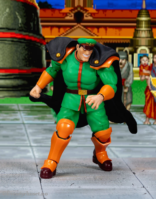 Ultra Street Fighter II: The Final Challengers Action Figure 1/12 M. Bison Deluxe 15 cm. Mint In Sealed Box (MISB)!