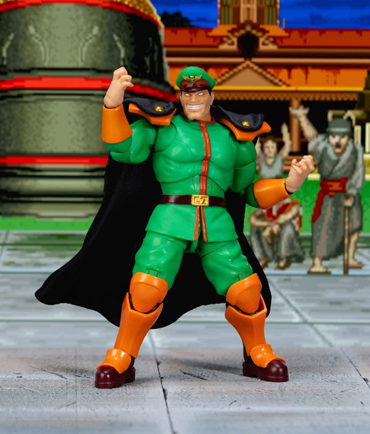 Ultra Street Fighter II: The Final Challengers Action Figure 1/12 M. Bison Deluxe 15 cm. Mint In Sealed Box (MISB)!
