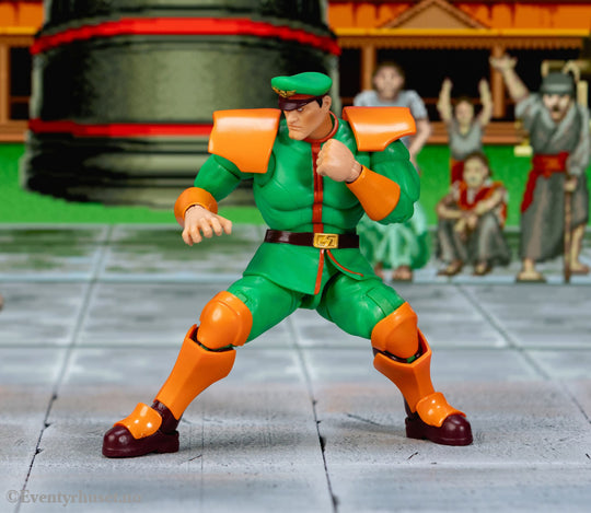 Ultra Street Fighter II: The Final Challengers Action Figure 1/12 M. Bison Deluxe 15 cm. Mint In Sealed Box (MISB)!