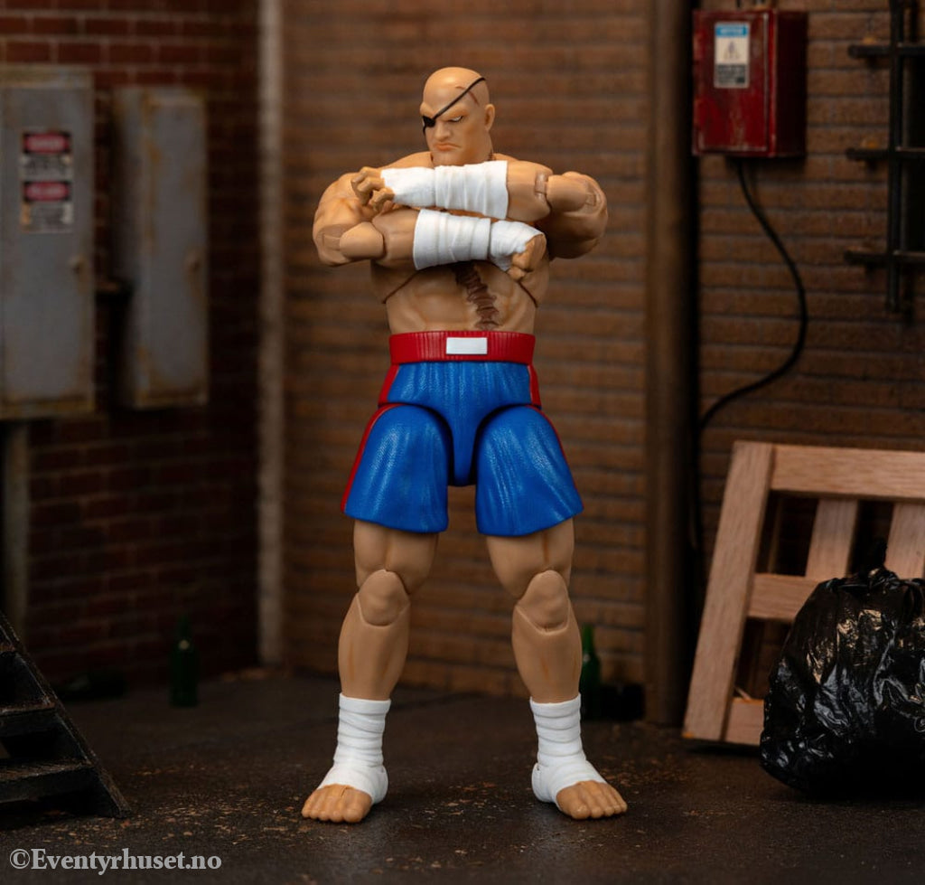 Ultra Street Fighter II: The Final Challengers Action Figure 1/12 Sagat 19 cm Toys