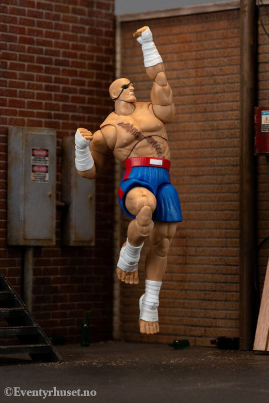 Ultra Street Fighter II: The Final Challengers Action Figure 1/12 Sagat 19 cm Toys