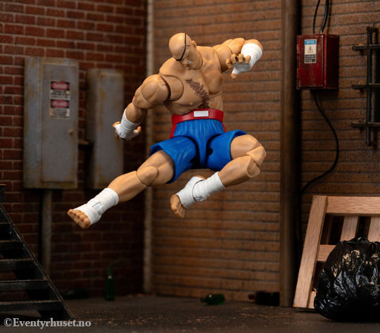 Ultra Street Fighter II: The Final Challengers Action Figure 1/12 Sagat 19 cm Toys