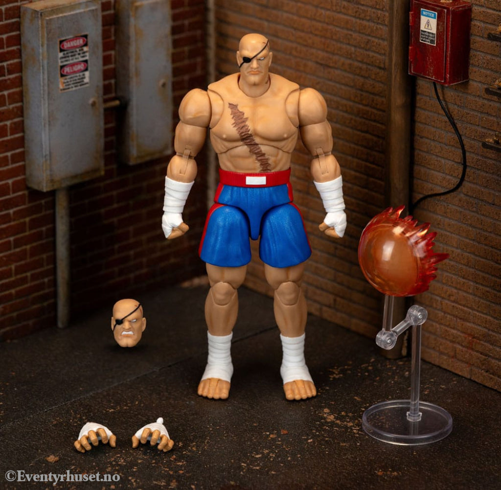 Ultra Street Fighter II: The Final Challengers Action Figure 1/12 Sagat 19 cm Toys