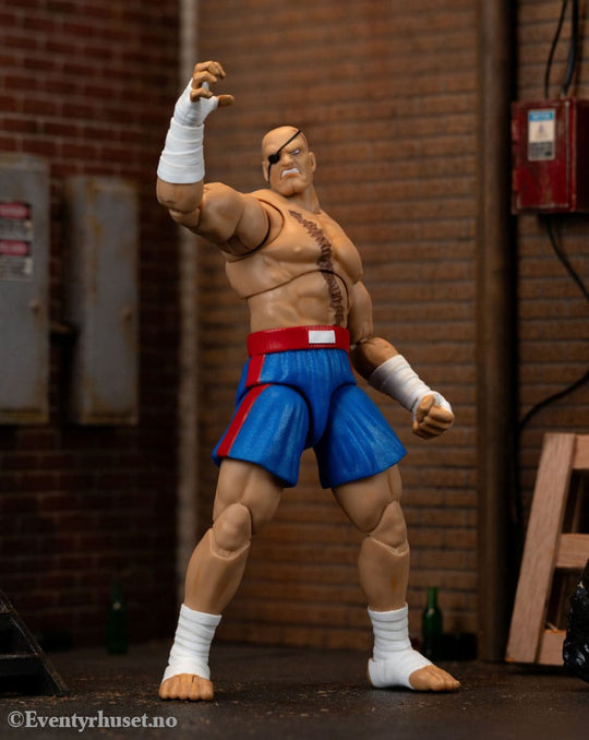 Ultra Street Fighter II: The Final Challengers Action Figure 1/12 Sagat 19 cm Toys