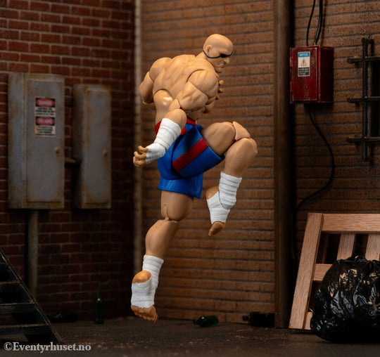Ultra Street Fighter II: The Final Challengers Action Figure 1/12 Sagat 19 cm Toys