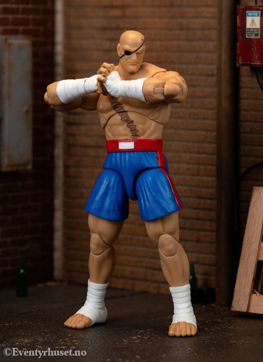 Ultra Street Fighter II: The Final Challengers Action Figure 1/12 Sagat 19 cm Toys