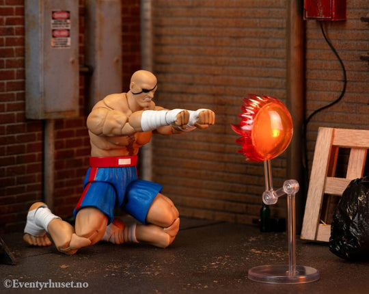 Ultra Street Fighter II: The Final Challengers Action Figure 1/12 Sagat 19 cm Toys