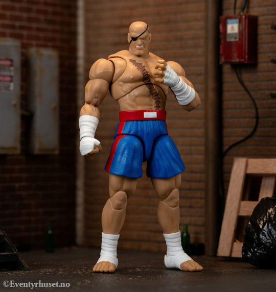 Ultra Street Fighter II: The Final Challengers Action Figure 1/12 Sagat 19 cm Toys