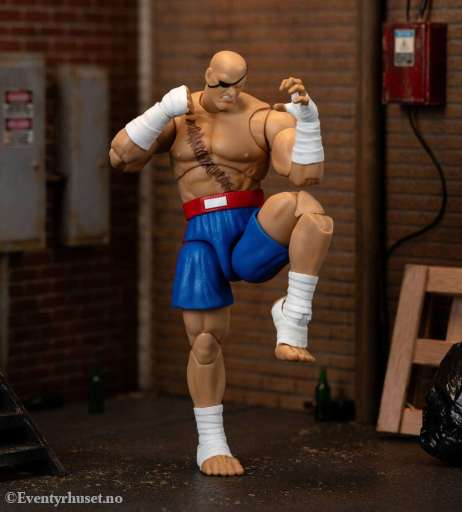 Ultra Street Fighter II: The Final Challengers Action Figure 1/12 Sagat 19 cm Toys