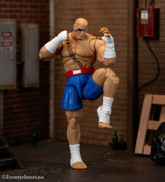 Ultra Street Fighter II: The Final Challengers Action Figure 1/12 Sagat 19 cm Toys
