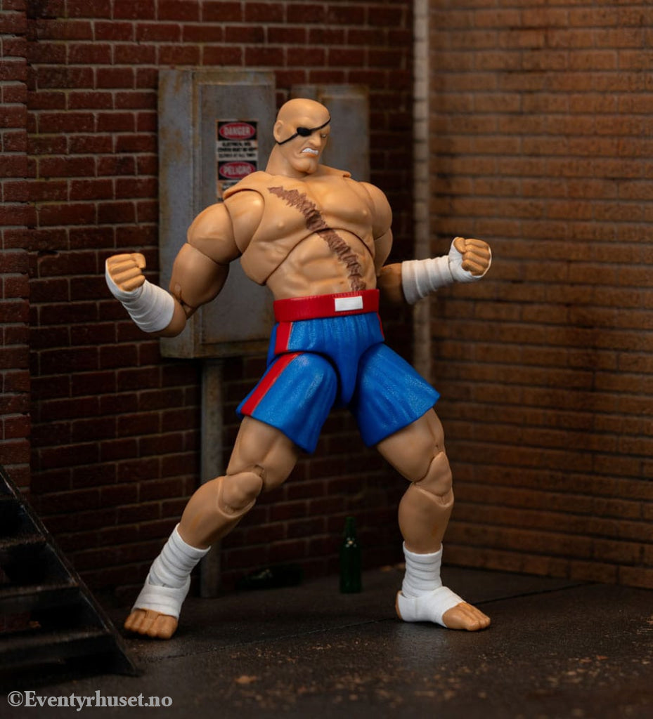 Ultra Street Fighter II: The Final Challengers Action Figure 1/12 Sagat 19 cm Toys