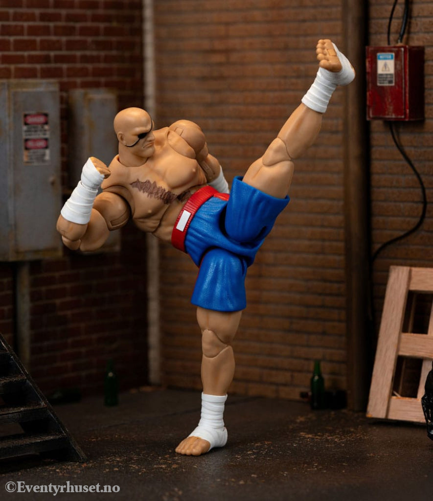 Ultra Street Fighter II: The Final Challengers Action Figure 1/12 Sagat 19 cm Toys