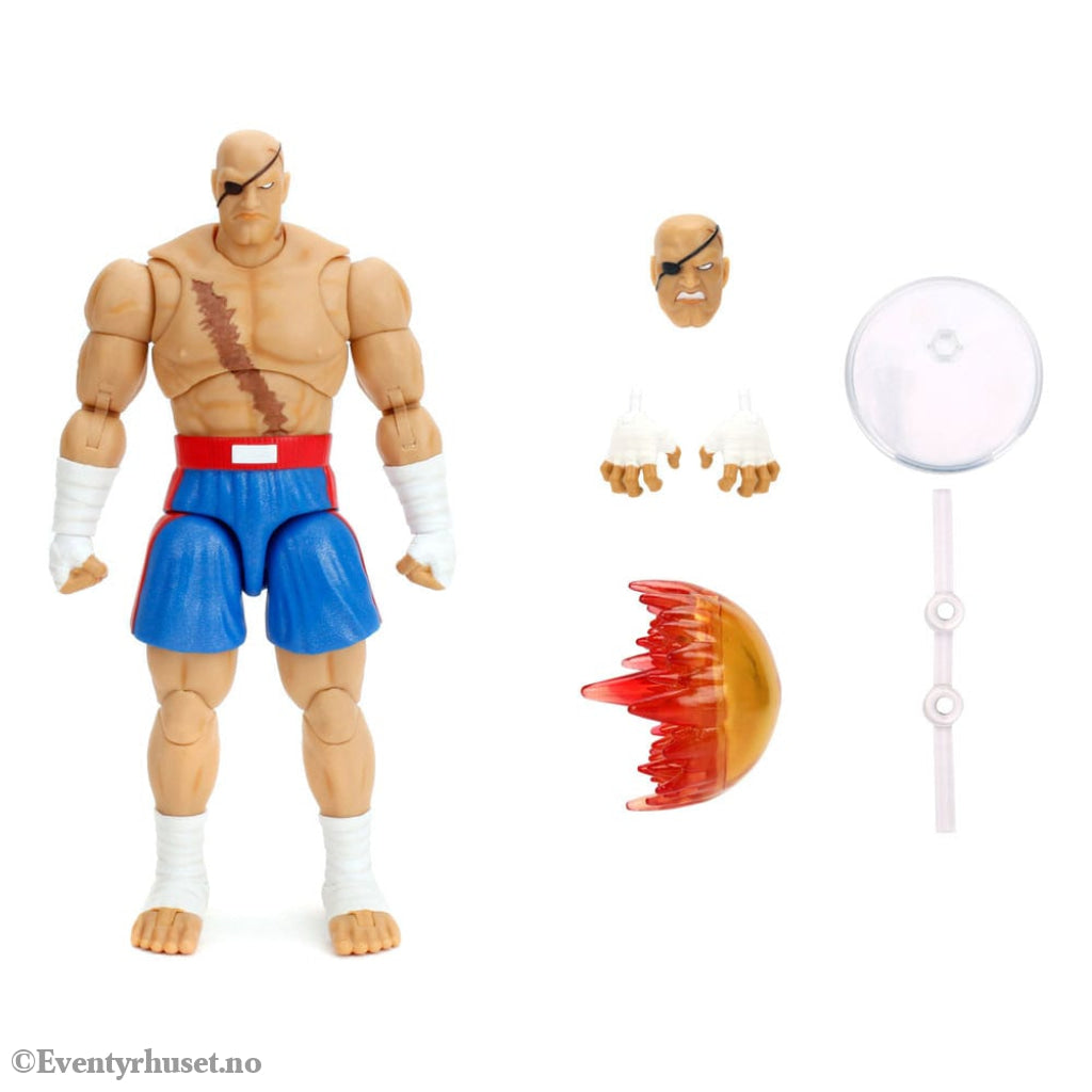 Ultra Street Fighter II: The Final Challengers Action Figure 1/12 Sagat 19 cm Toys