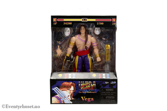 Ultra Street Fighter II: The Final Challengers Action Figure 1/12 Vega 15 cm. Mint In Sealed Box (MISB)! Actionfigur