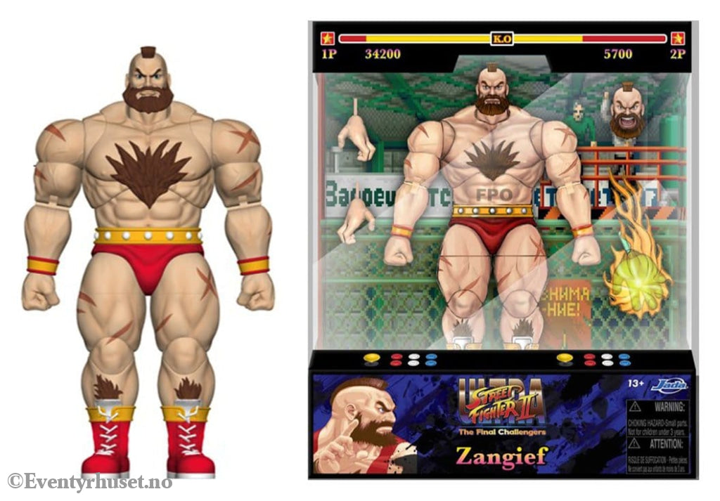 Ultra Street Fighter II: The Final Challengers Action Figure 1/12 Zangief 18 cm Actionfigur