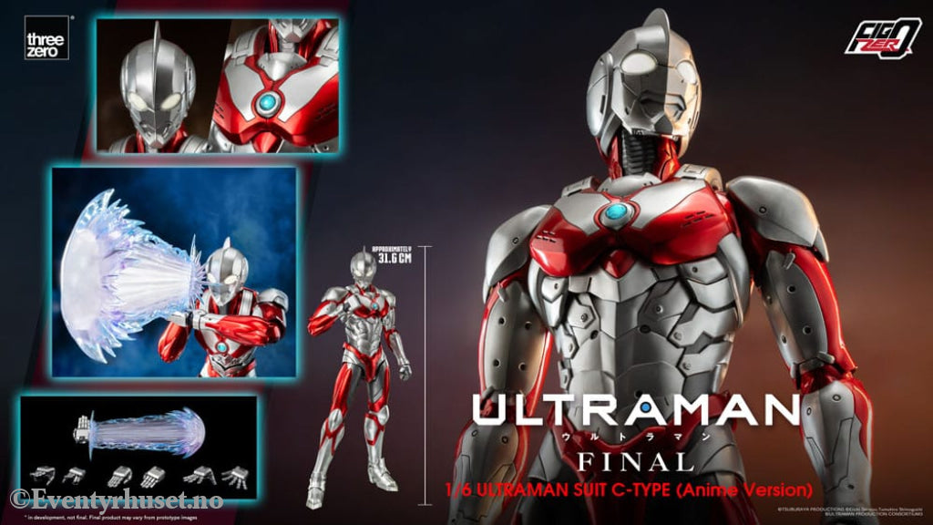 Ultraman FigZero Action Figure 1/6 Ultraman Suit C-Type (Anime Version) 31 cm Manga & Anime