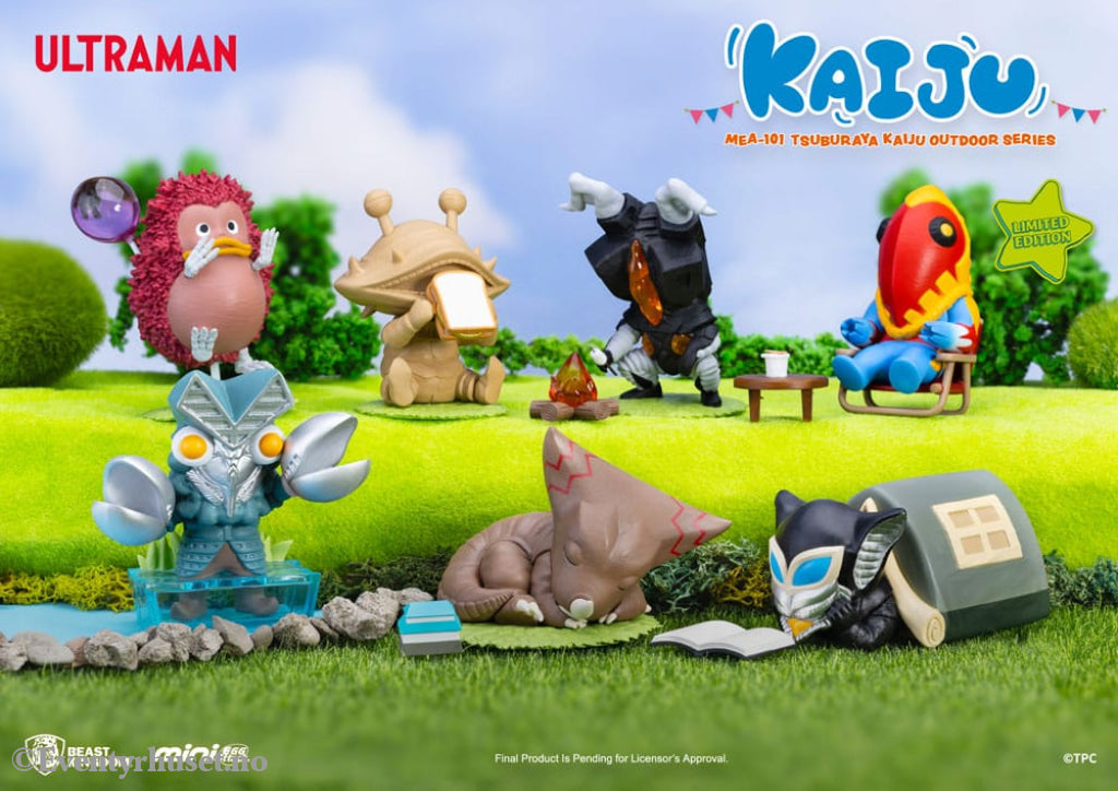 Ultraman Mini Egg Attack Outdoor Series figures Tsuburaya Kaiju Blind Box (6) 7 cm Toys