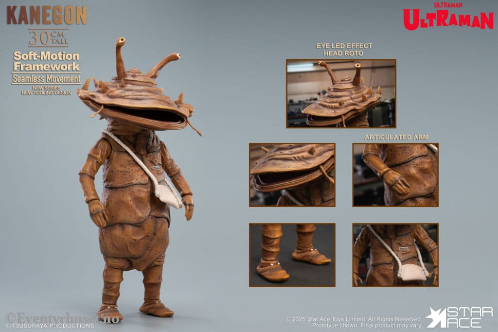 Ultraman Ultra-Kaiju Soft Vinyl Statue Kanegon Special Edition 30 cm Collectibles