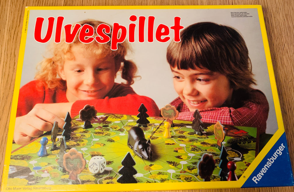 Ulvespillet. Brettspill. Brettspill