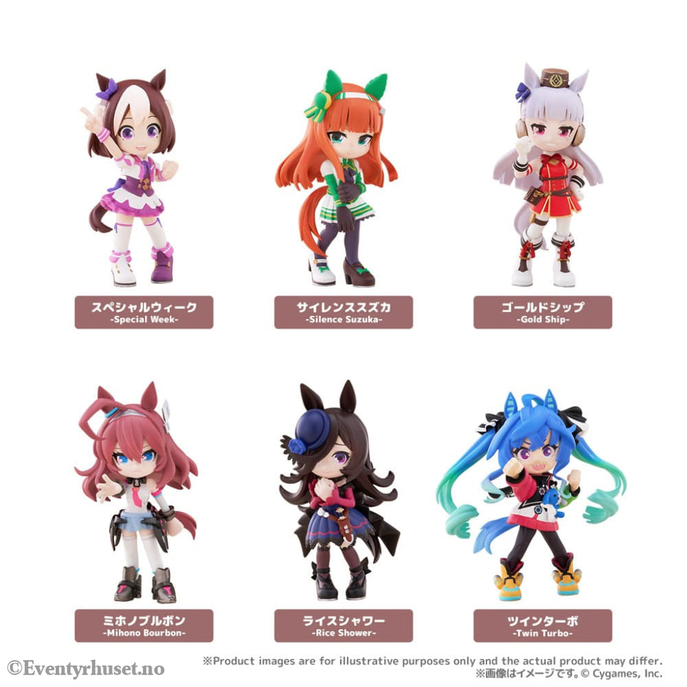 Uma Musume: Pretty Derby PalVerse PVC Figures Vol. 1 9 cm Blind Box Assortment (6) Manga & Anime