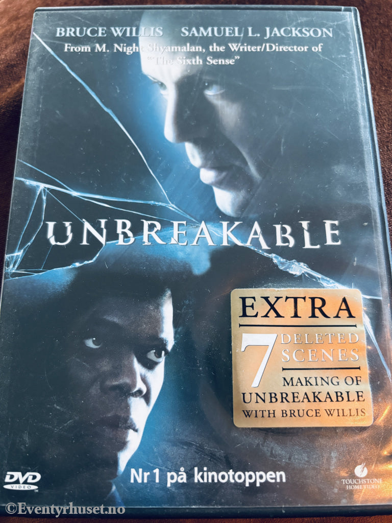 Unbreakable (2000). DVD.