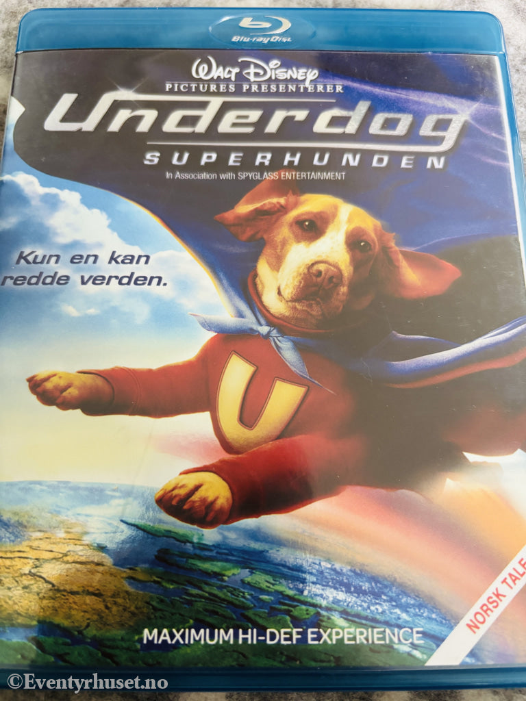 Underdog Superhunden. Blu-ray.