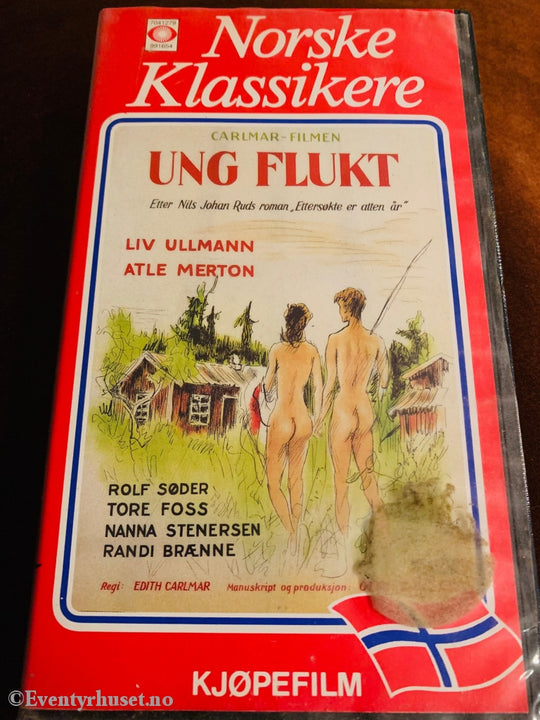 Ung Flukt (Norske Klassikere). 1959. Vhs. Vhs
