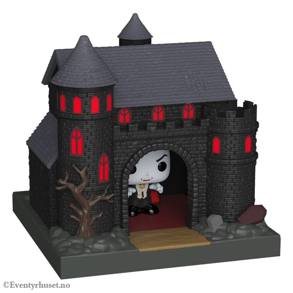 Universal Monsters Bitty POP! Towns Vinyl Figure Dracula with Castle Collectibles