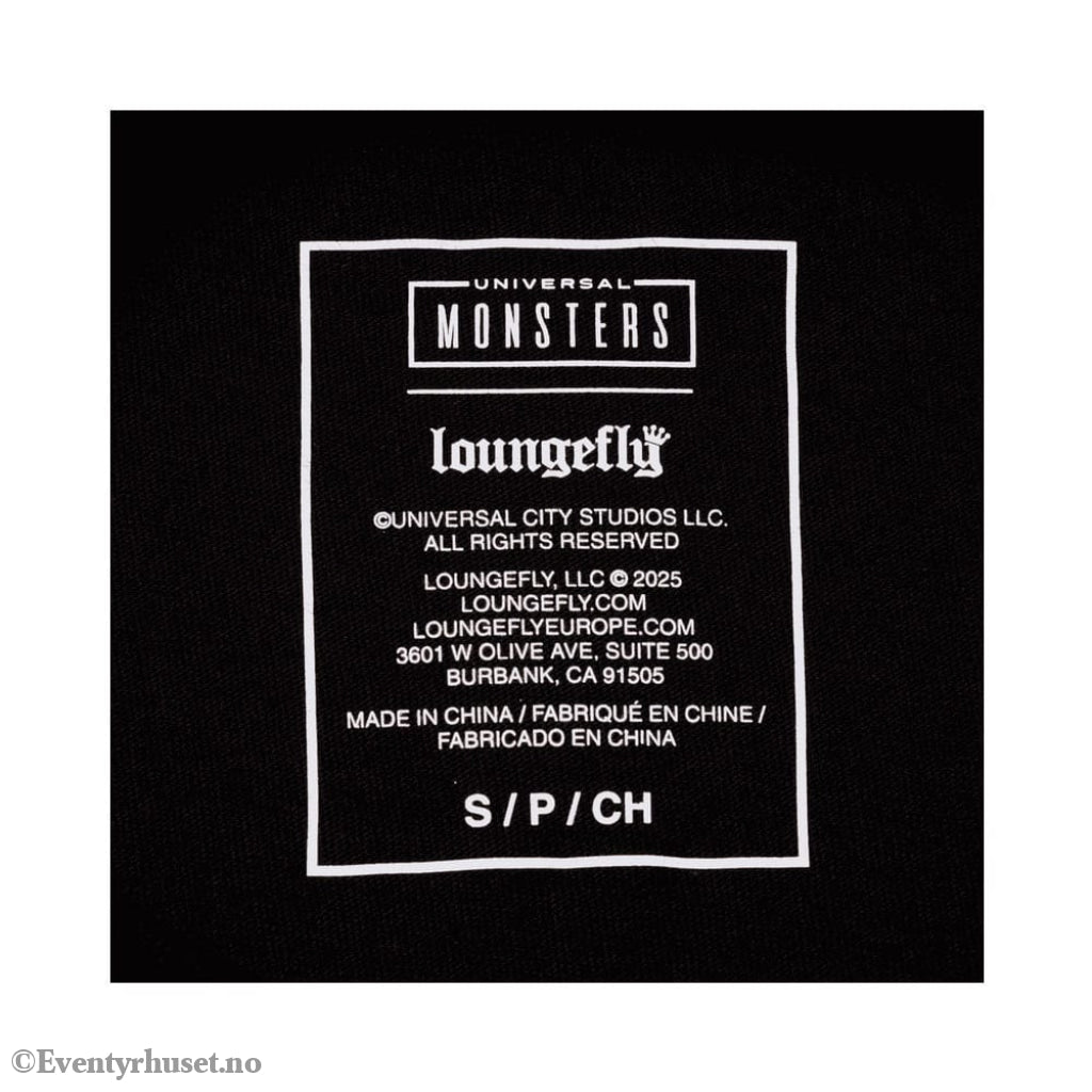 Universal Monsters by Loungefly Tee T-Shirt Unisex Bride of Frankenstein Size S Fashion & Accessories
