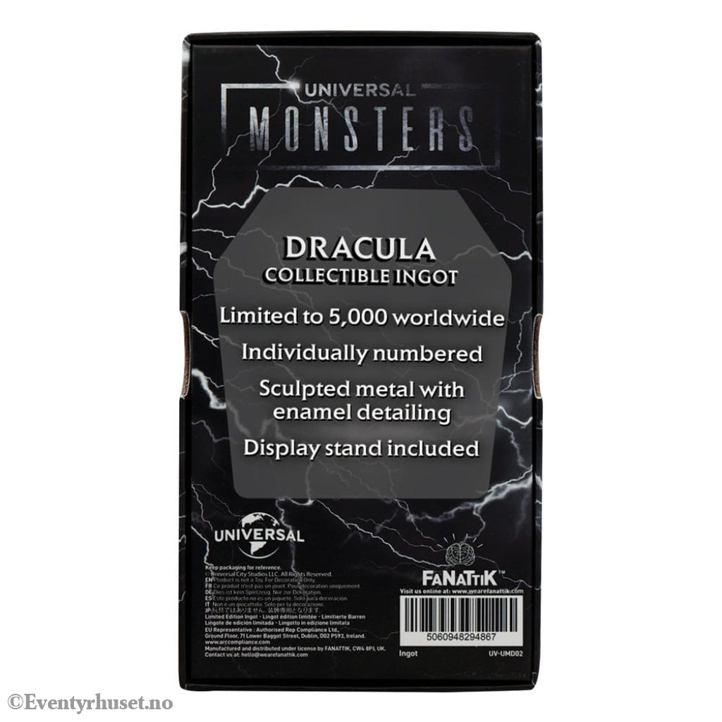 Universal Monsters Ingot Dracula Limited Edition Collectibles