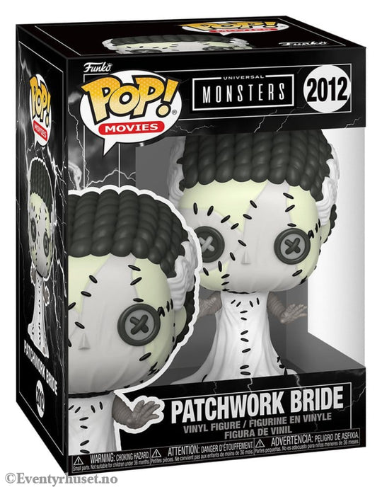 Universal Monsters Patchwork POP! Movies Vinyl Figure Bride of Frankenstein 9 cm Collectibles